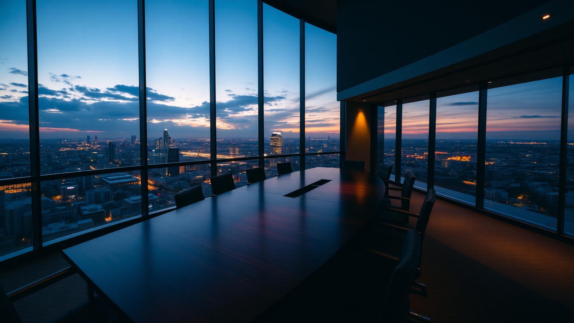 MCBS executive boardroom